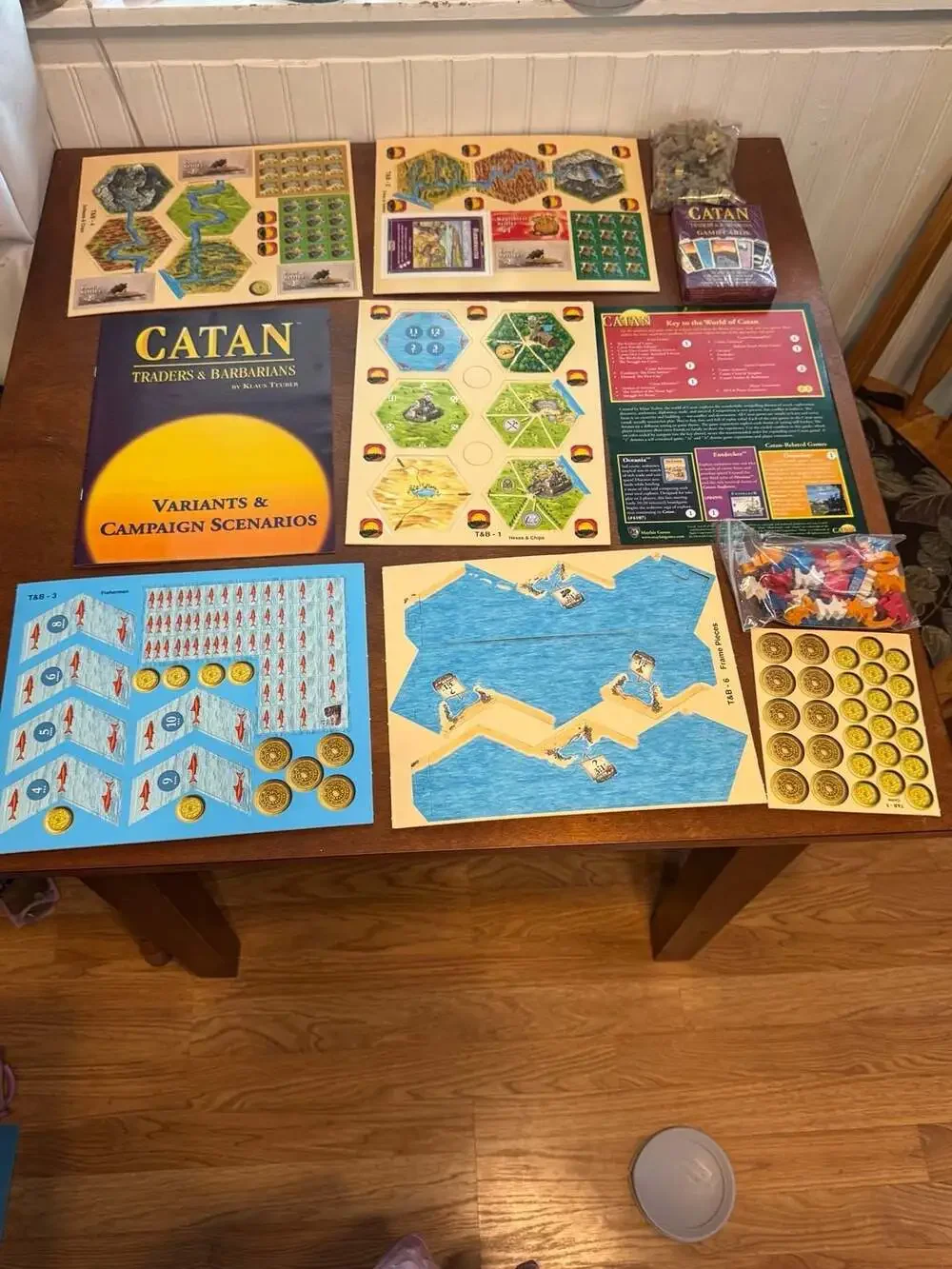 Catan Traders & Barbarians Game Expansion 2008 Edition 3067 Mayfair Games